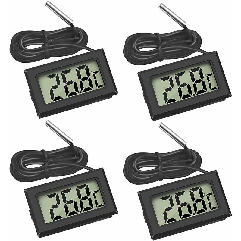 Termometro solare per piscina, misurazione della temperatura con display LCD, indicatore