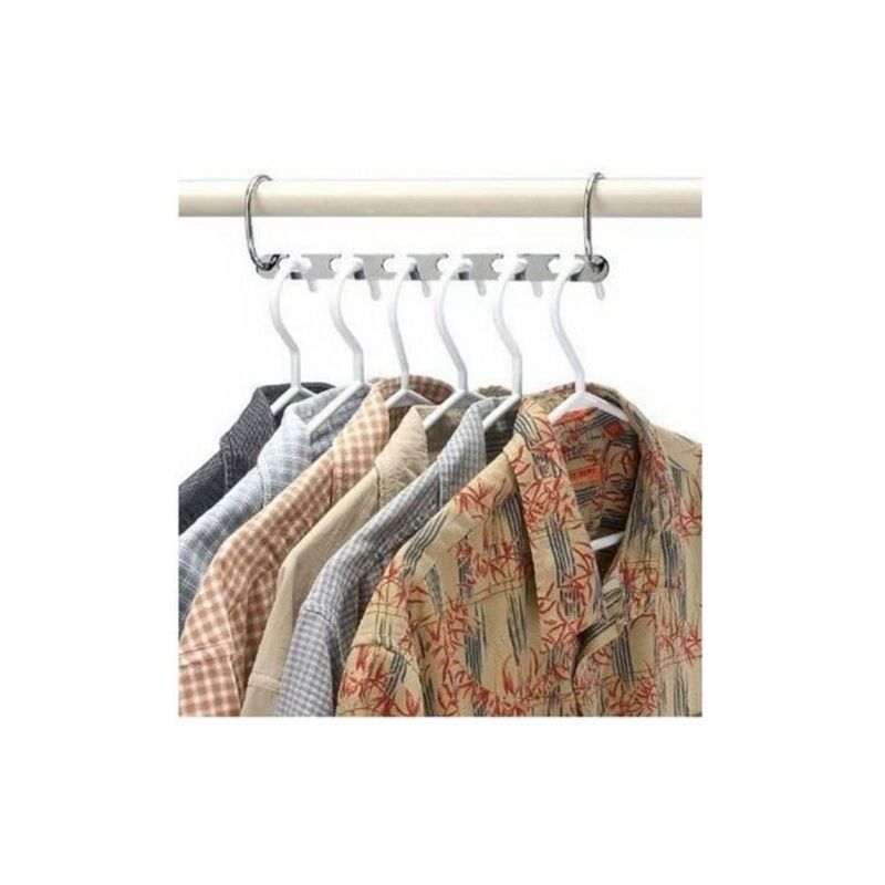 Avilia Set 10 Grucce Appendiabiti In Metallo Argento - Comodo Gancio Rotondo E Design Sottile Salvaspazio Per Organizzare Armadio Pantaloni Maglie Giacche E Cappotti Fino A 4kg 90255318