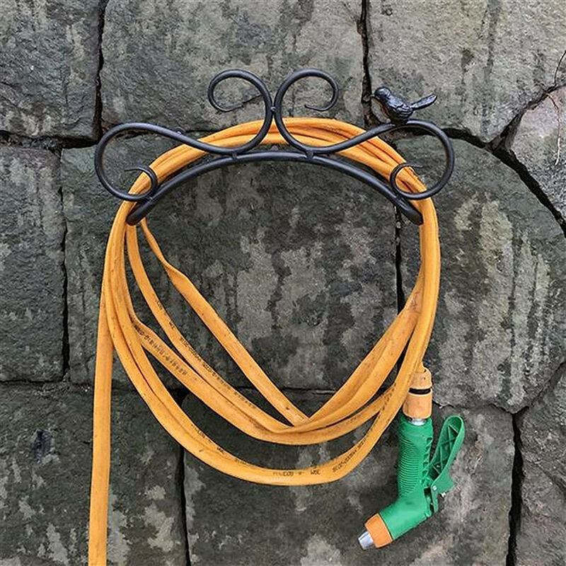 LifeSmart Portatubo Da Giardino Decorativo In Acciaio, Finitura Rame, Capacità Fino A 38m, Per Interni Ed Esterni, 40.6x30.5cm