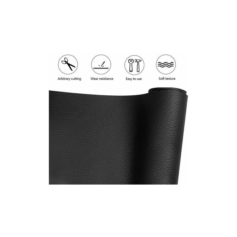 Toppa autoadesiva per riparazioni in pelle MastaPlasta Premium - MARRONE CHIARO 10cm x 6cm. Il tuo kit di riparazione istantaneo per divani, sedili auto, borse, giacche e fai da te