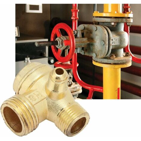 Valvola A Farfalla Mini Pneumatica Con Valvola Di Non Ritorno – Raccordo Per Aria Compressa, 0-10 Bar - 4