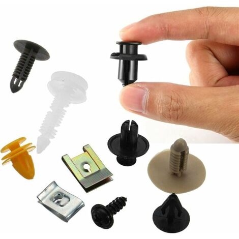 Confezione Da 50 Clip Di Fissaggio Universali Per Auto, Rivetti In Plastica Per Rivestimenti Della Carrozzeria Per Pannelli Delle Portiere 96672186