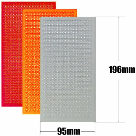 Nastro biadesivo rosso extra forte VHB trasparente 5mm-30mm 3M per montaggio eBa