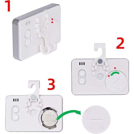 Termometro Digitale Xavax Per Frigo E Freezer | Display Ampio Con Lettura In °C/°F | Magnetizzato O A Pendolo - 5