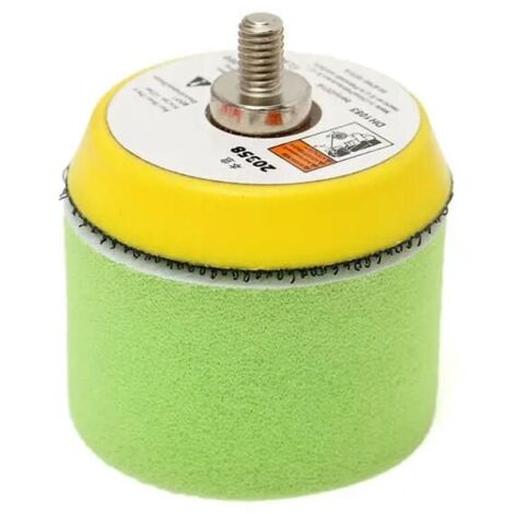 Yosoo Set 16 Spugne Lucidanti Per Auto 50mm (2 Pollici) - Per Levigatrice Pneumatica