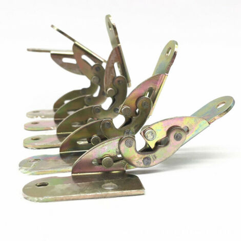 Cerniere A Ve Con Patta Pieghevole Da 180 Gradi 2 Pezzi - Foto 11