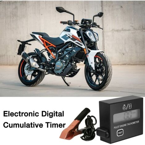 Contagiri Digitale Portatile Per Motosega E Tosaerba, Tachimetro LCD