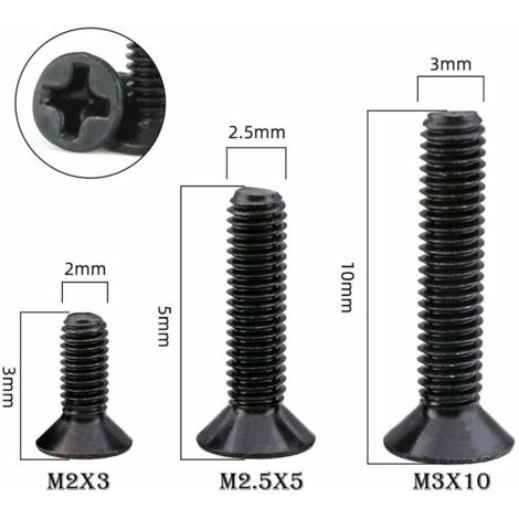 Kit Viti Fz6 M3 M4 M5 Ve A Testa Svasata Con Esagono Incassato In Acciaio 706784 - Foto 4