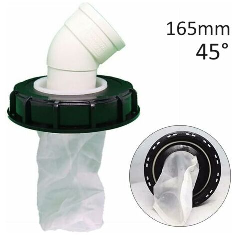 Coperchio per serbatoio IBC a forma di T con filtro in nylon lavabile