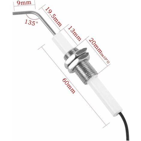 Bonsicoky Confezione Da 2 Tappi Di Accensione Per Batteria Con Molla - Interruttori A Pulsante Per Griglie A Gas E Barbecue, Compatibili AA E AAA