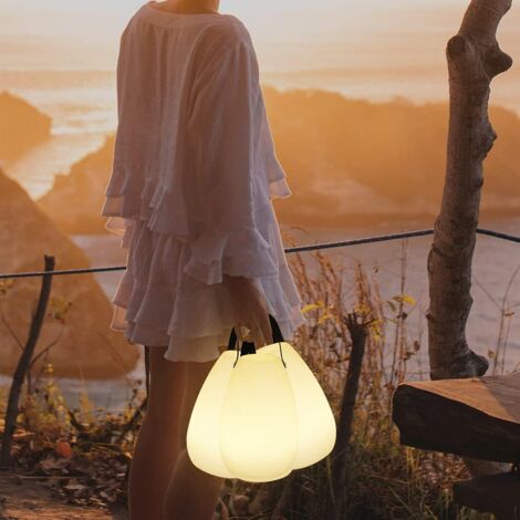 Lucide Lampada da esterno a led ricaricabile in alluminio dal design