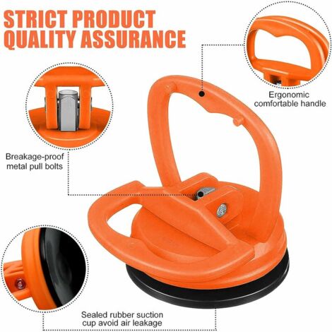 4 Pezzi Ventose per Vetro Set, Mini Carrozzeria Ventosa, Estrattore Ammaccature Auto per Schermi, Riparazione Danneggiature Auto, Vetri, Ventosa Carrozzeria per Piastrelle, Oggetti in Movimento
