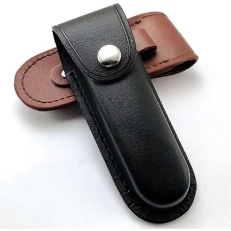 Tourbn TOURBON Custodia Per Pistola In Vera Pelle Morbida Imbottita Con Cerniera Per Poligono Di Tiro - Foto 6