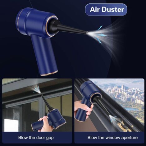 Aspira Briciole Elettrico Senza Filo Aspirapolvere Auto Portatile 15000PA Senza Fili - Ricaricabile Con 7 Ugelli Per Interni Auto E Casa Aspirapolvere Piccoli E Potente - Foto 9