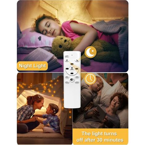 Plafoniera LED A Soffitto Per Cameretta Con Forma Di Unicorno E Nuvola Rosa - Dimmerabile Con Telecomando, 72W 3860LM, Temperatura Colore Regolabile 3000K-6500K