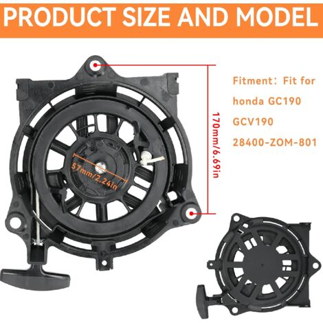 Avviatore A Rinculo Partscollect 797747 Per Generatore Briggs & Stratton 420cc
