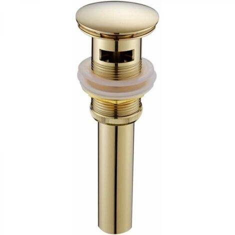 Scarico Pop-up Per Lavandino In Ottone - Finitura Bronzo Lucidato (P-102-ORB) - 2