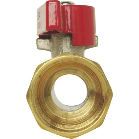 2 Valvole A Sfera In Ottone 1/2 Pollice - Filetto Esterno X Esterno Per Acqua E Gas (DN15) - 2