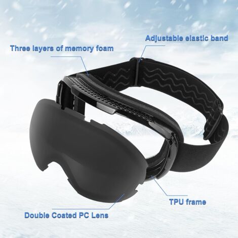 Occhiali Da Lavoro Protettivi ELIVWR 2 Pezzi Occhiali Da Sole Polarizzati Clip-on Protezione UV400 Antiriflesso Per Guida Occhiali Running Uomo - Foto 3