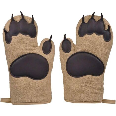 Guanti da forno, presine, set di 6 guanti da cucina in silicone, resistenti al calore fino a 230°C - per barbecue, grigliate, cottura al forno | Leroy Merlin