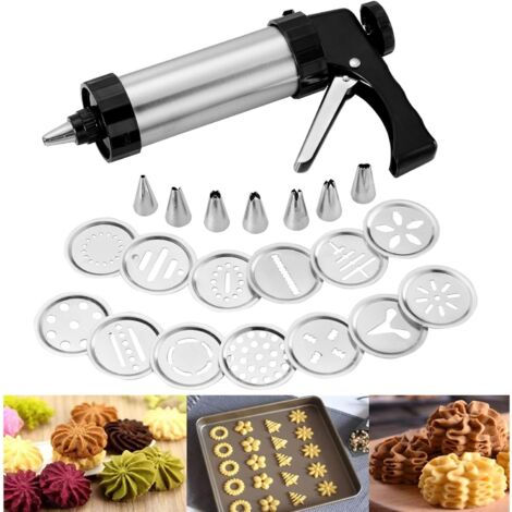 Ateco Pastry Tube Tubo di Pasticceria, Acciaio Inossidabile, Argento