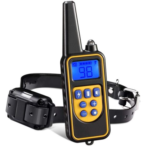 Cintura di addestramento per cani regolabile YMYNY, portata 800 m, con