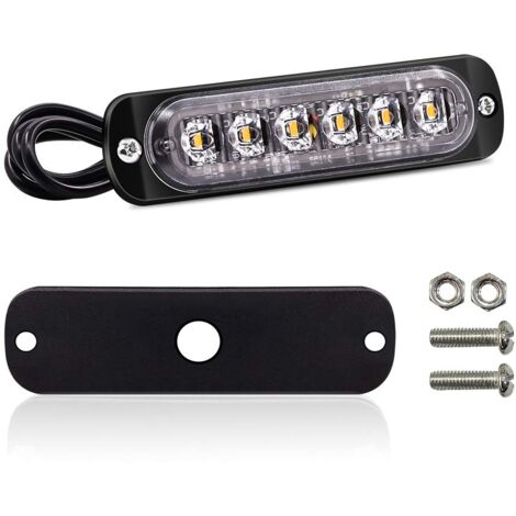Luci Stroboscopiche Di Emergenza A Led 6 Luci Stroboscopiche A Led Lampeggianti