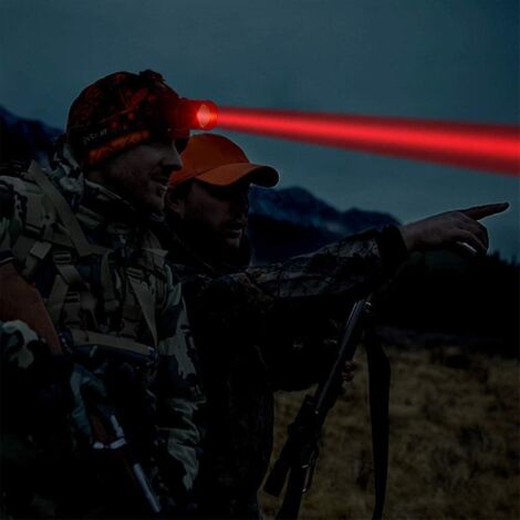 Ciciglow Lampada Frontale LED COB Con Sensore Di Movimento – Ricaricabile USB-C, Zoom Regolabile, Angolo 30°, Batteria 1200 MAh – Per Esterni, Trekking, Corsa
