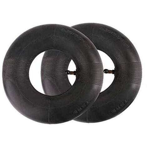 4 Pneumatici Per Rasaerba 9x3.50-4 Con Mozzi Centrati 3/4 - Gomme Piatte Con Boccole