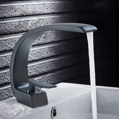 Rubinetto Bagno Digitale Intelligente - Con Display LED, Miscelatore Acqua Calda/Fredda, Nero/Grigio - Foto 10