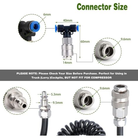 Tubo Pneumatico E Testa Di Raccordo Di Un Autocarro A Palma Per L Alimentazione Dell Aria Compressa Dal Trattore Allo Sfondo 175975428 - Foto 4