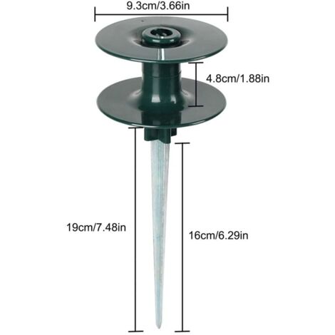 2 Graticci Da Giardino In Metallo Antiruggine A Forma Di Obelisco - Supporto Per Piante Rampicanti, Torre Per Vasi, Fiori E Verdure, Facile Montaggio - 2