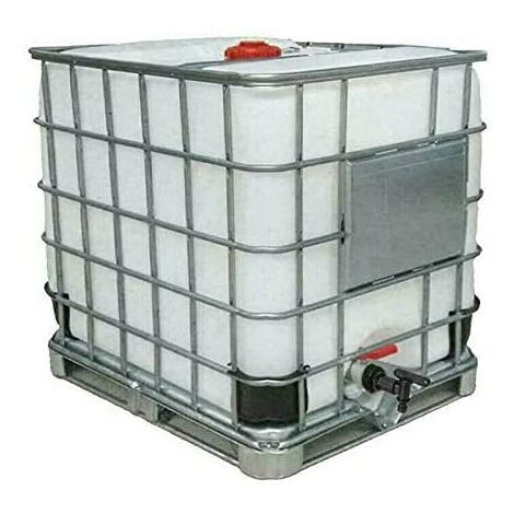 Adattatore per tubo flessibile da 1000 l, in plastica, IBC, da giardino, con filettatura da 60 mm, 19 mm