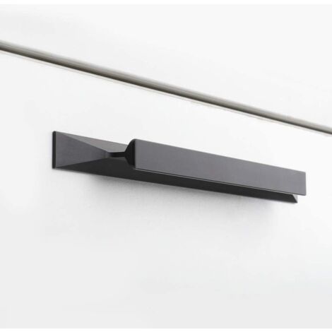 4 Pezzi Maniglie Per Mobili Da Cucina Nere In Lega Di Alluminio Con Viti Per Cassetti E Armadietti Della Camera Da Letto 96 Mm 86324725