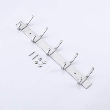 Confezione da 2 Porta cappelli, Porta cappelli da parete, Organizer per cappelli da parete, Appendi cappelli con 12 ganci, Porta cappelli | Leroy Merlin