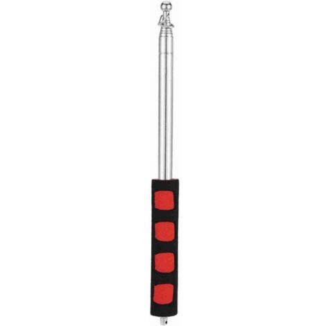4 Bacchette Puntatore Telescopiche In Acciaio Inox – Estensibili Da 21,5 A 69,5 Cm, Punta A Dito, Per Insegnanti