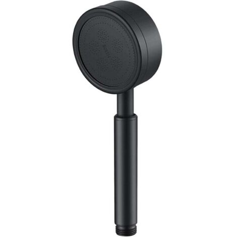 SparkPod Soffione Doccia Quadrato 15cm Nero Opaco - Alta Pressione, Anticalcare