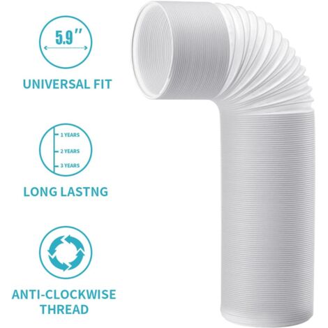 Tubo Guaina Spiralata Grigia Flessibile in Pvc 10 Metri per Cavi Elettrici