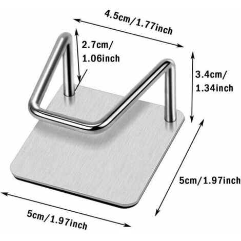 Porta spugna per piatti in acciaio inox: resistente alla ruggine, salvaspazio e versatile per la cucina e la casa Porta spugna per piatti in acciaio inox: resistente alla ruggine, salvaspazio e versatile per la cucina e la casa