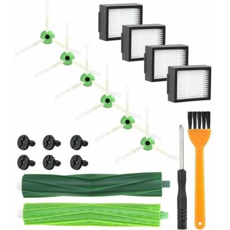 Kit Di Ricambi Per Aspirapolvere Robot Cecotec Conga 5290 Ultra – Spazzole Laterali, Filtri E Panni In Confezione Pratica