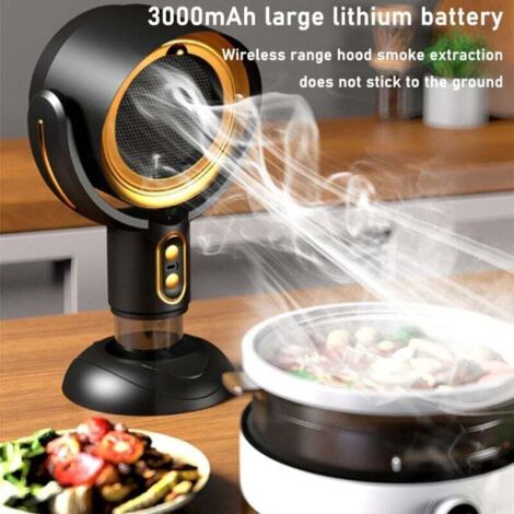 Purificatore Vibeon for Fumo, Ventilatore Purificatore Smoke Away Vibeon, Ventilatore for Fumatori Ricaricabile for Fumare in Casa, Trappola Elettrica for Odori Puff Hide Buddy, Cappa Aspirante(Purple