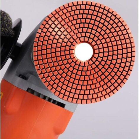 Disco Abrasivo Diamante Jingling 150 Mm Grana 400 - Piatto Per Lapidello E Rotary Tool
