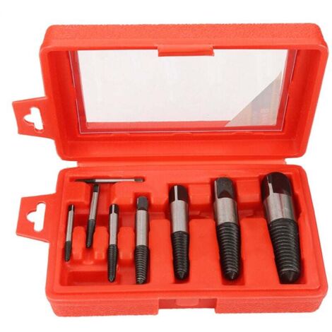 FAST WORLD SHOPPING ® Set 8 Estrattori A Vite Madrevite Forma Conica Per Perni E