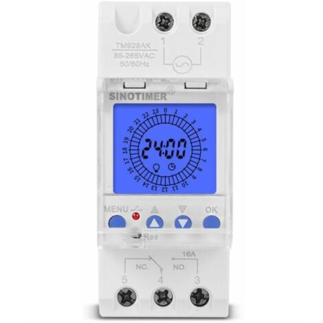 TIMER SPINA PROGRAMMABILE Versatile 24 Ore Ciclo Risparmio Energetico - Foto 11
