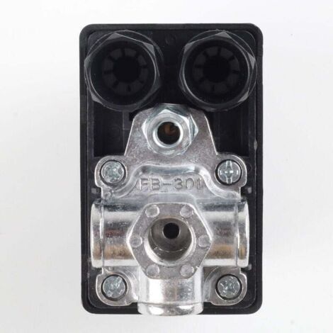 Interruttore Pressostato Per Compressore D'Aria 12-36V 3A, Regolazione 90-150 PSI, Per Auto E Uso Generale, Facile Da Installare