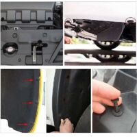Kit Clip Fissaggio Paraurti Per Auto – 415 Pezzi Di Clip E Rivetti In Plastica Con Scatola Organizzatore