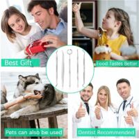 Wdl Pulitore Dentista Set Di 5 Pz Strumenti Intaglio Cera Acciaio - Foto 10