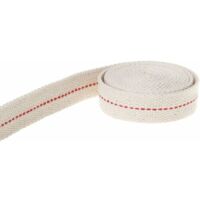 NKlaus 2 pezzi SET 10g (circa 80 pezzi) stoppino per lampada a olio in vera cera d'api e 1x porta stoppino galleggiante da 3cm 40804