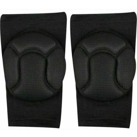 Professional Knee Pads for Work, Comfortable Knees for Abrasive Floors for Gardning and Construction Dance, 1 Pair Elastic Anti-Shock Foam One Size