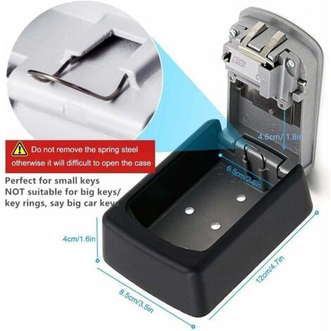 GHJGAGE Home Safe Fireproof Waterproof, 1.2 Cu Ft Fireproof Safe Box